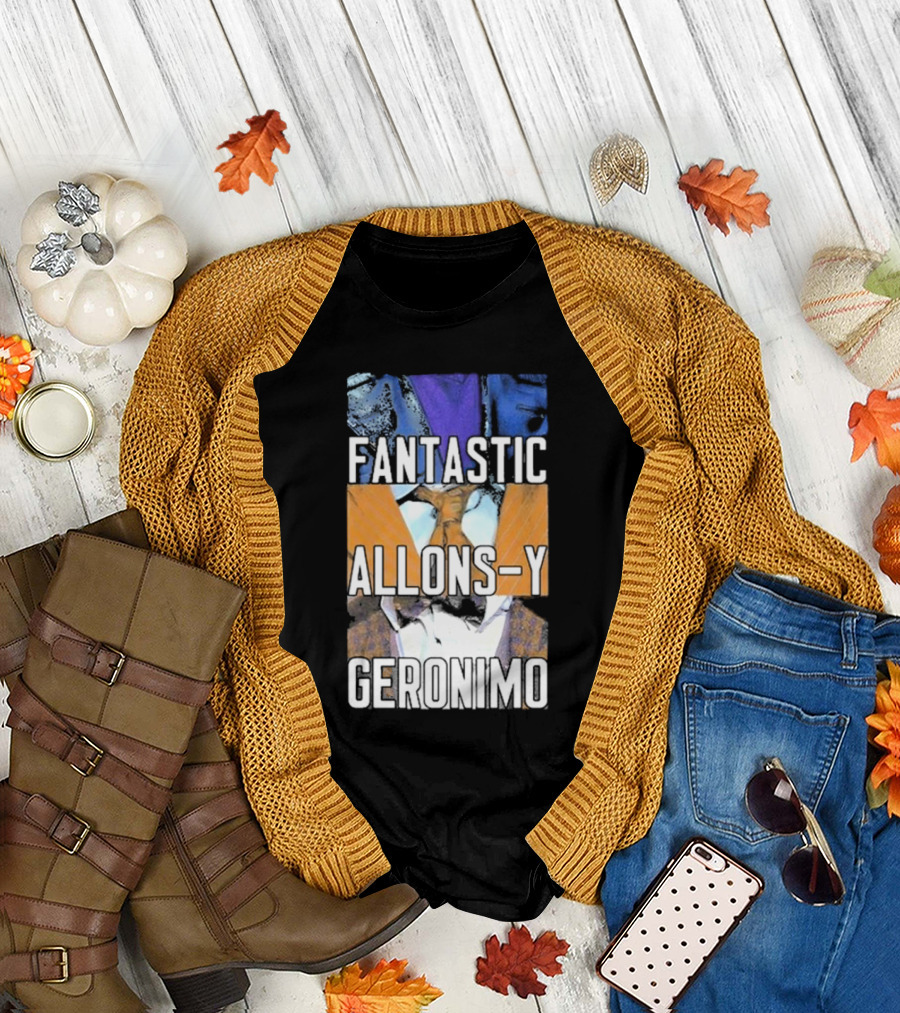 Doctor Who Fantastic Allons-Y Geronimo T-Shirt