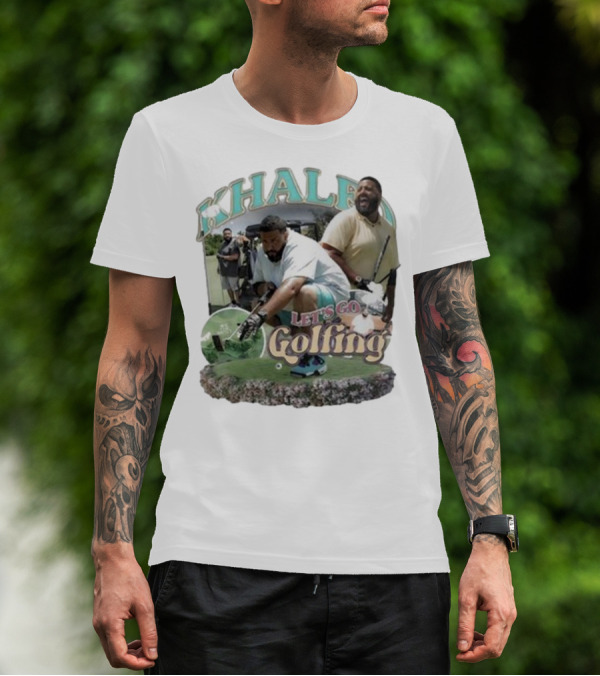 KHALED Let's Go Golfing T-Shirt