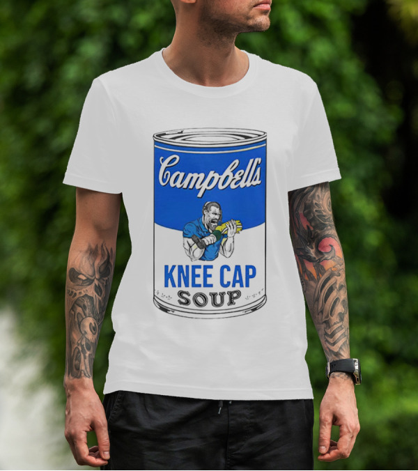 Campbell's Knee Cap Soup Dan Campbell Football Motivational T-Shirt