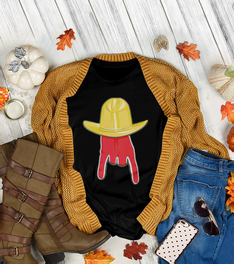 Oklahoma Sooners Horns Down Golden Hat Rivalry T-Shirt