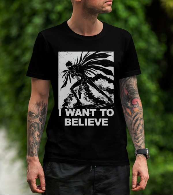 Death Note I Want To Believe Ryuk T-Shirt