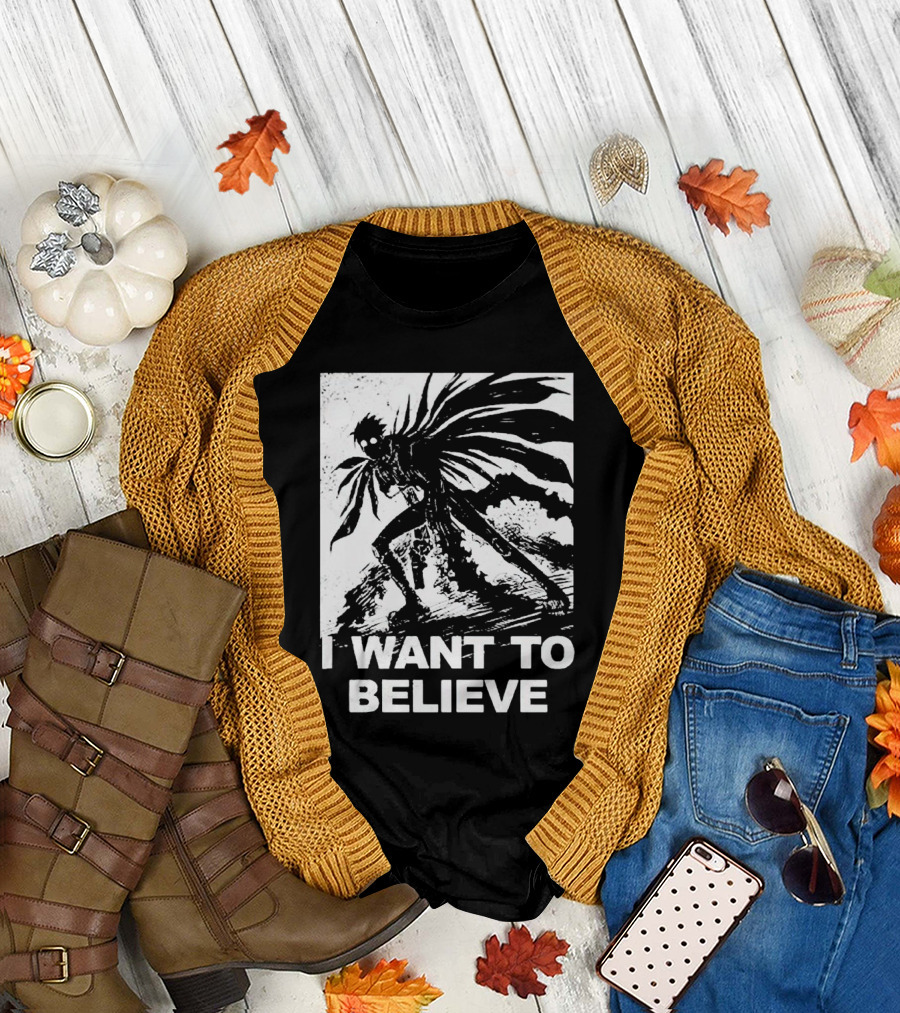 Death Note I Want to Believe Ryuk T-Shirt