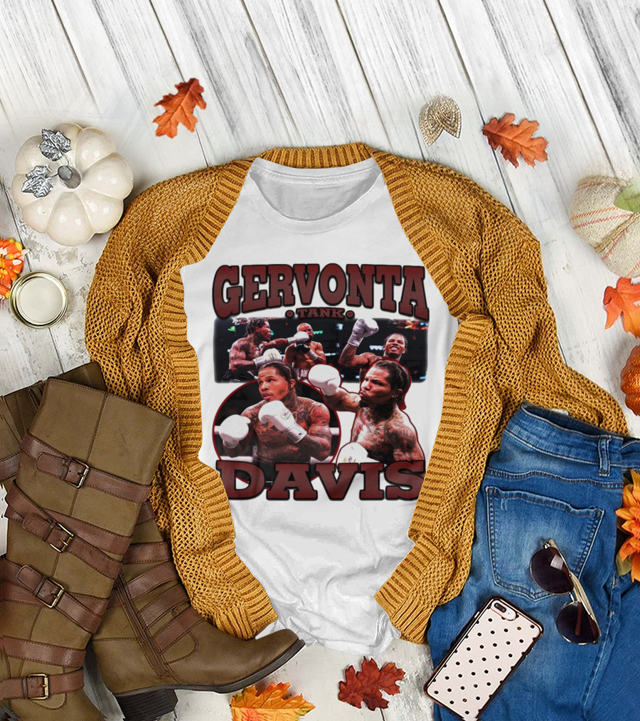 Gervonta Davis Tank Vintage Bootleg Boxing Collage T-Shirt