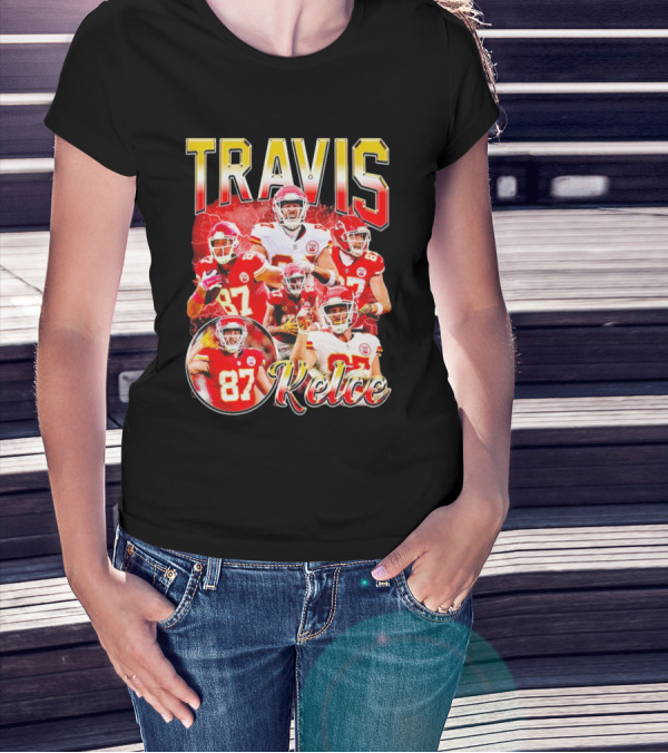 Travis Kelce Kansas City Chiefs Football NFL 87 T-Shirt