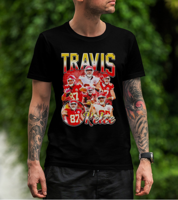 Travis Kelce Kansas City Chiefs Football NFL 87 T-Shirt
