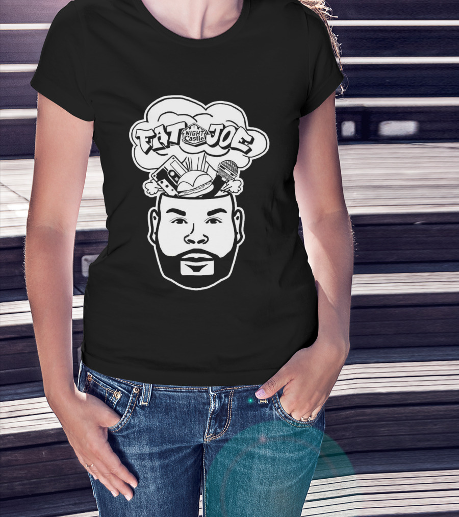 Fat Joe Night Castle Music And Burgers Icons T-Shirt