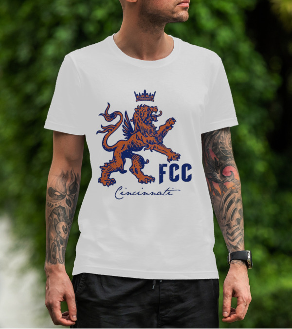 Heraldry Lion FCC Cincinnati T-Shirt