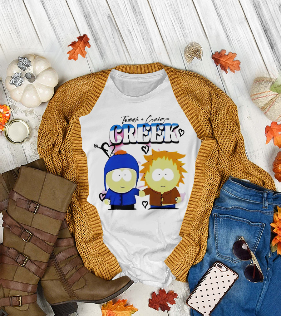 Tweek + Craig = Creek South Park T-Shirt