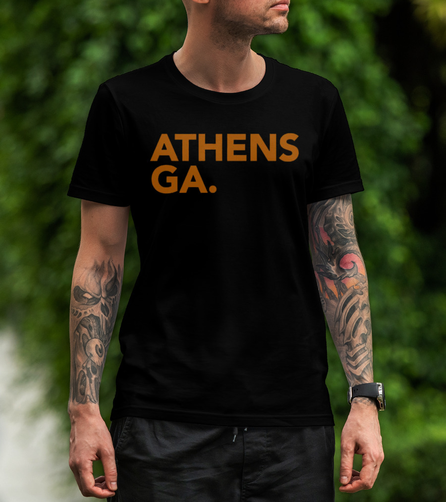 Athens GA Summer City Trucker T-Shirt