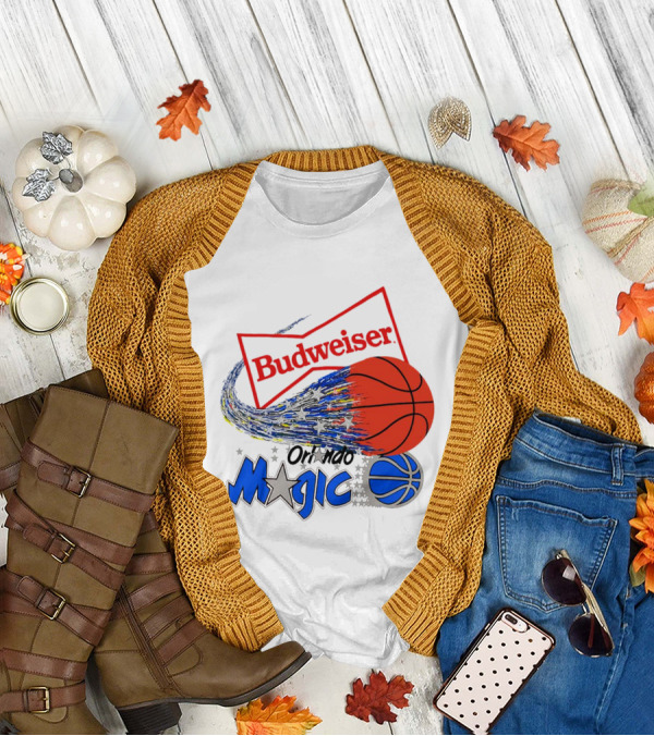 Budweiser Orlando Magic Basketball T-Shirt