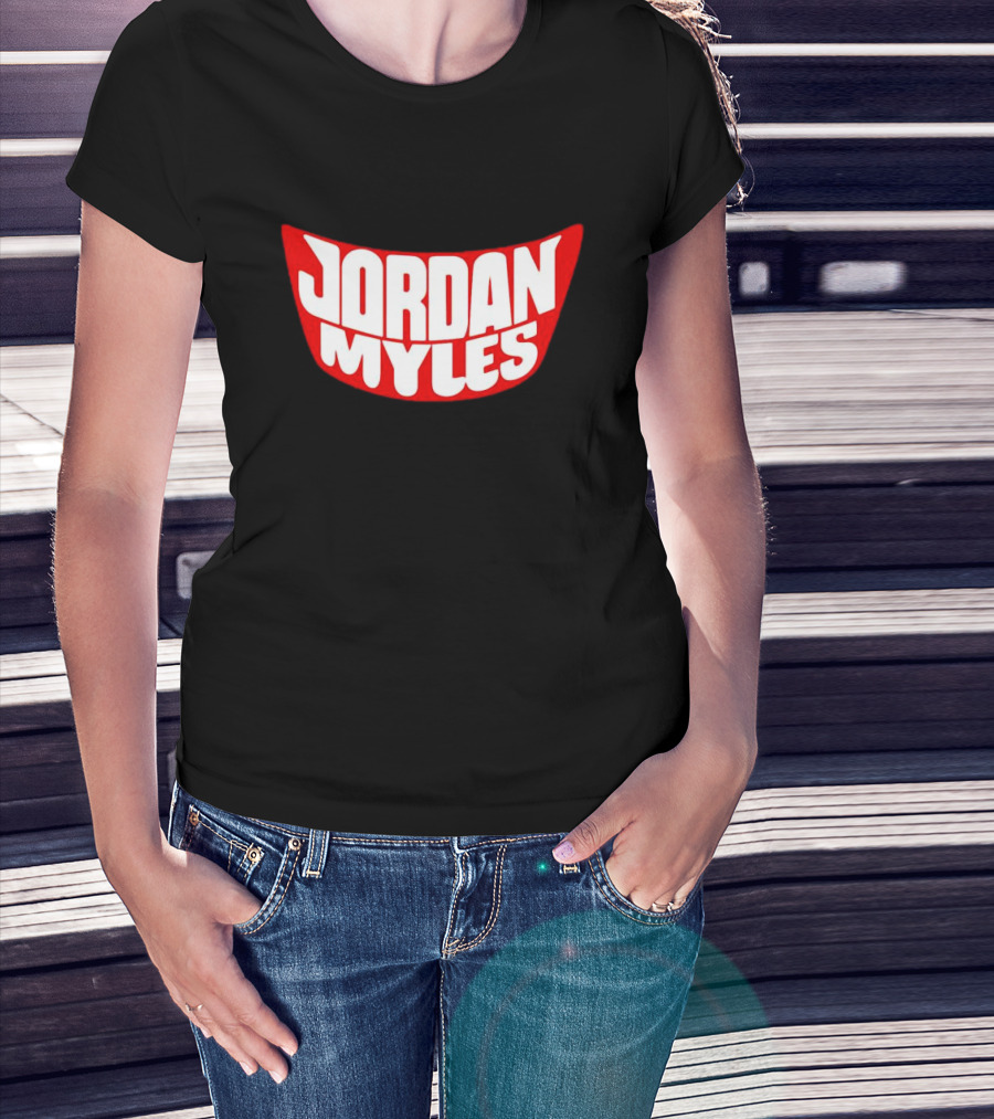 Jordan Myles Red And White T-Shirt