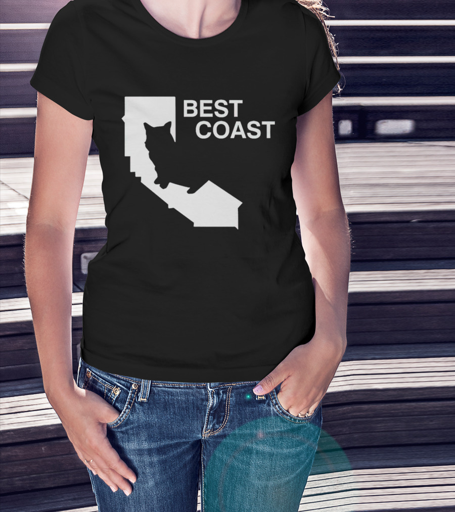 Hayley Williams Best Coast California Cat T-Shirt