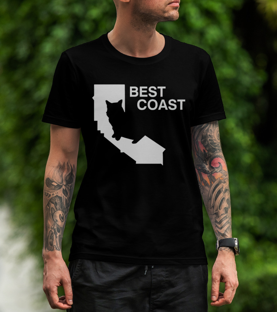 Hayley Williams Best Coast California Cat T-Shirt