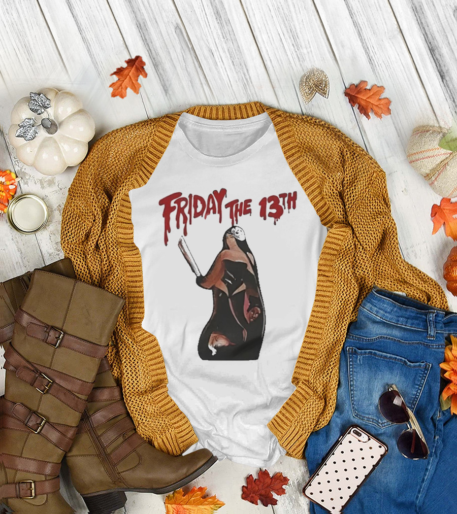 Friday The 13th Nicki Minaj Horror Mashup T-Shirt