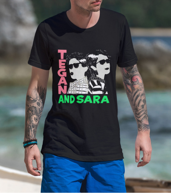 Tegan And Sara Duo Pop T-Shirt