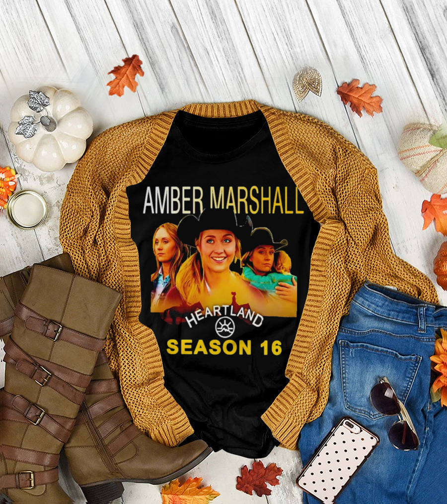 Amber Marshall Heartland Season 16 Ranch Scenes T-Shirt