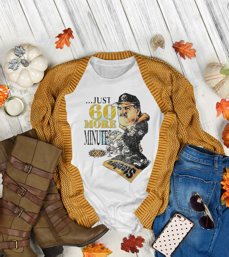 Pittsburgh Steelers Just 60 More Minutes Steelers Coach T-Shirt