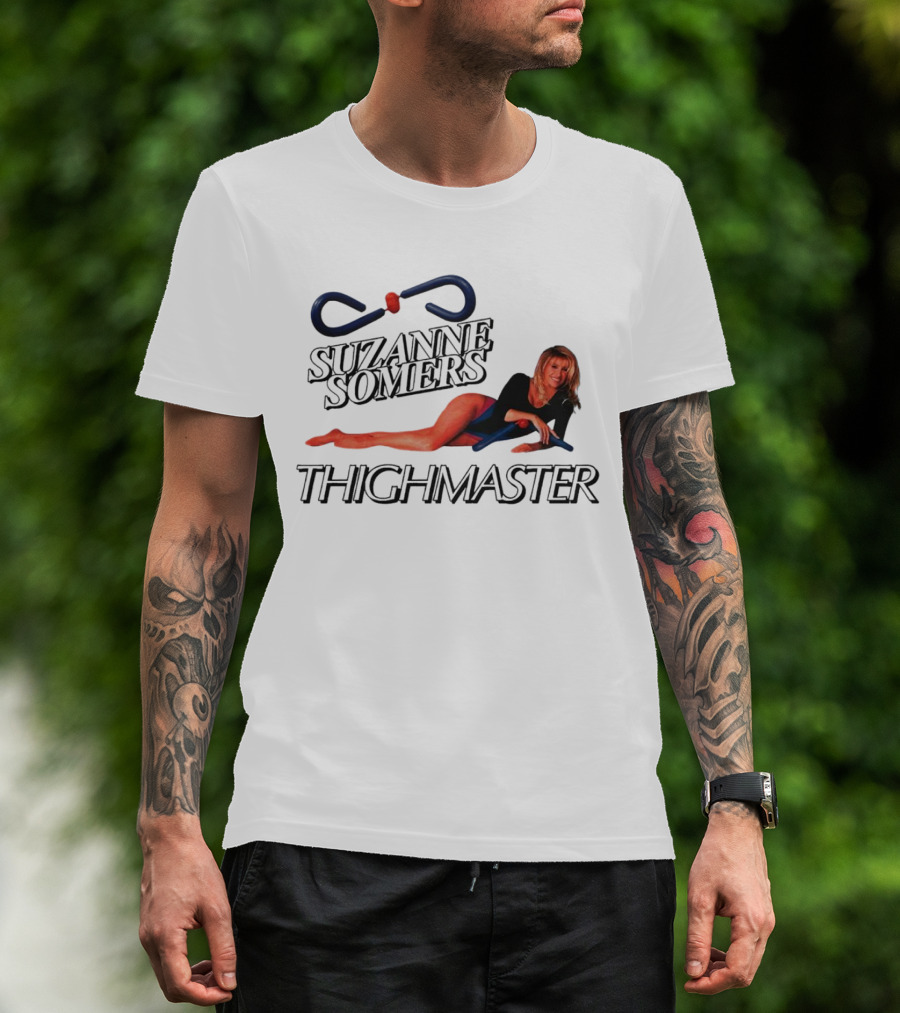Suzanne Somers Thighmaster Iconic Fitness T-Shirt
