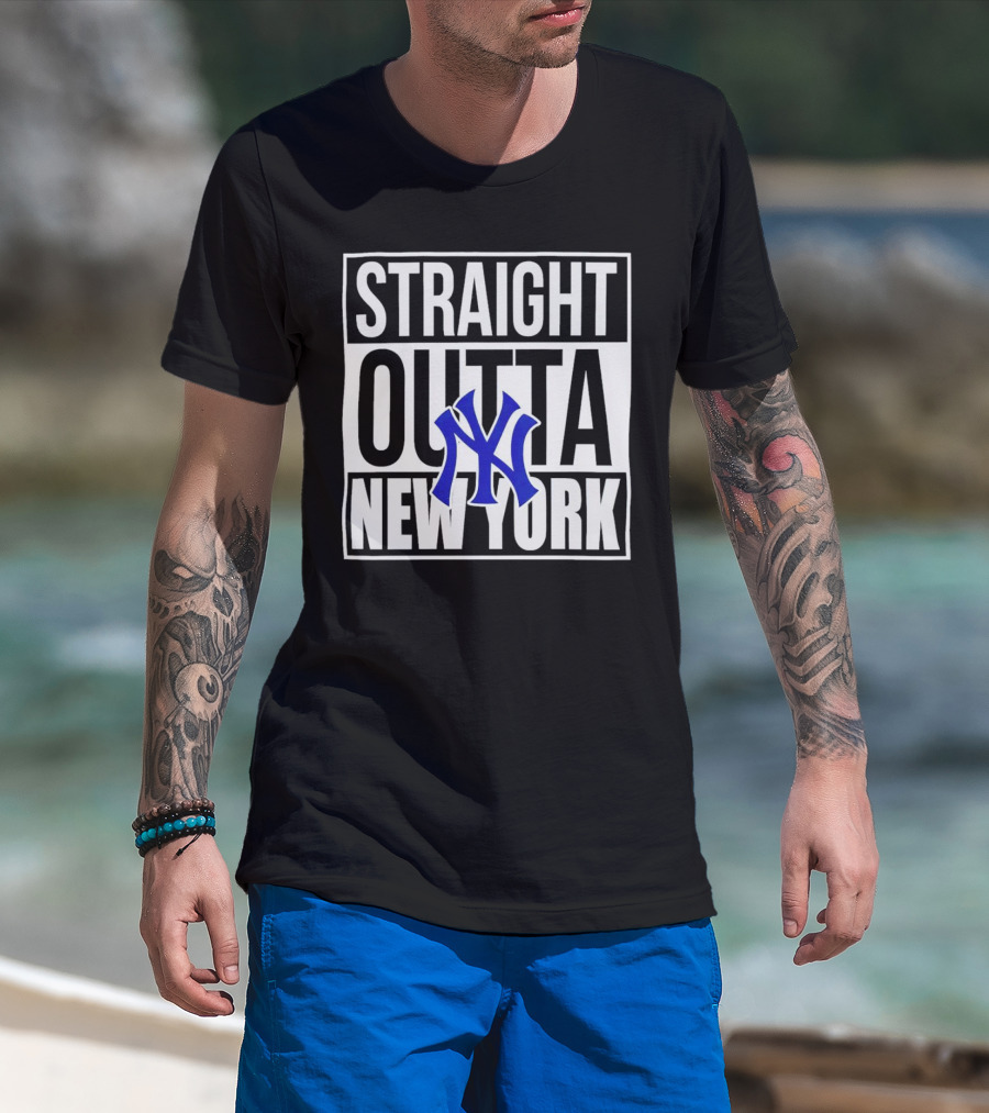 Straight Outta New York Yankees T-Shirt
