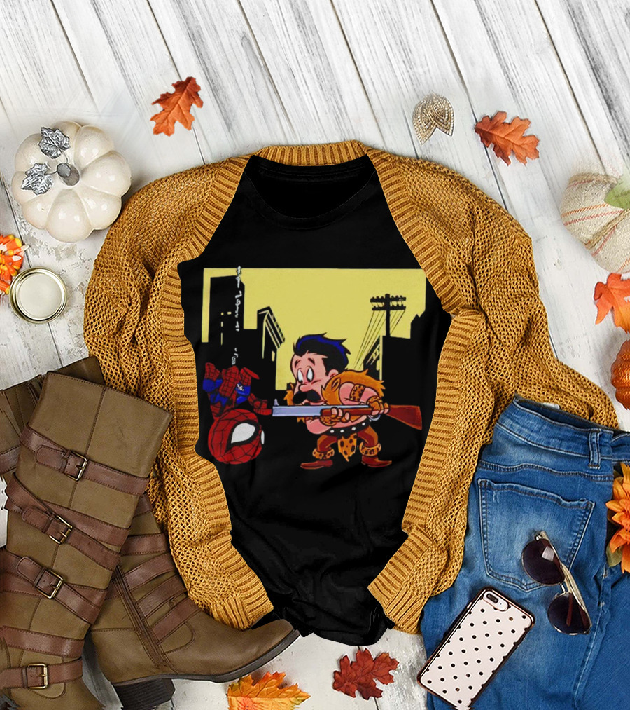 Kraven Fudd vs. Spider-Man City Showdown T-Shirt