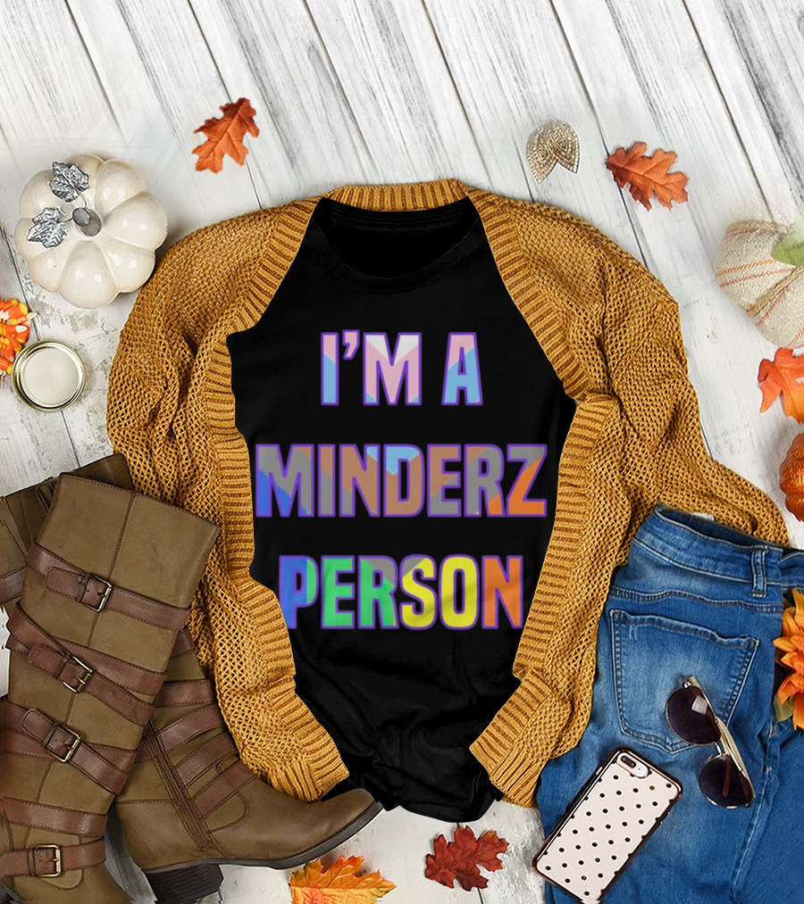 I’m a Minderz Person Rainbow Holographic T-Shirt