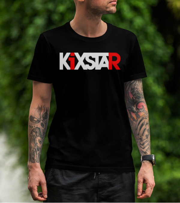 Kixstar Gaming Inspired Red And White T-Shirt