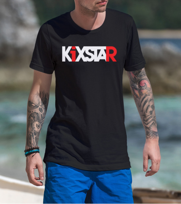 Kixstar Gaming Inspired Red And White T-Shirt