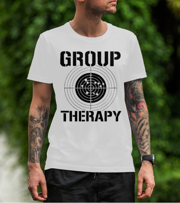Group Therapy Bullseye Target Concentric Rings T-Shirt