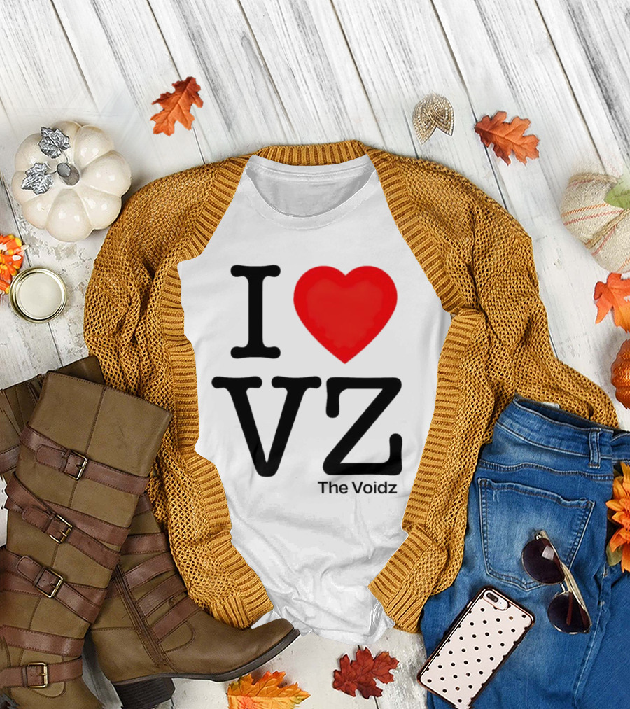 I Heart VZ The Voidz Band Merchandise T-Shirt