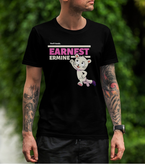VeeFriends Earnest Ermine Character T-Shirt