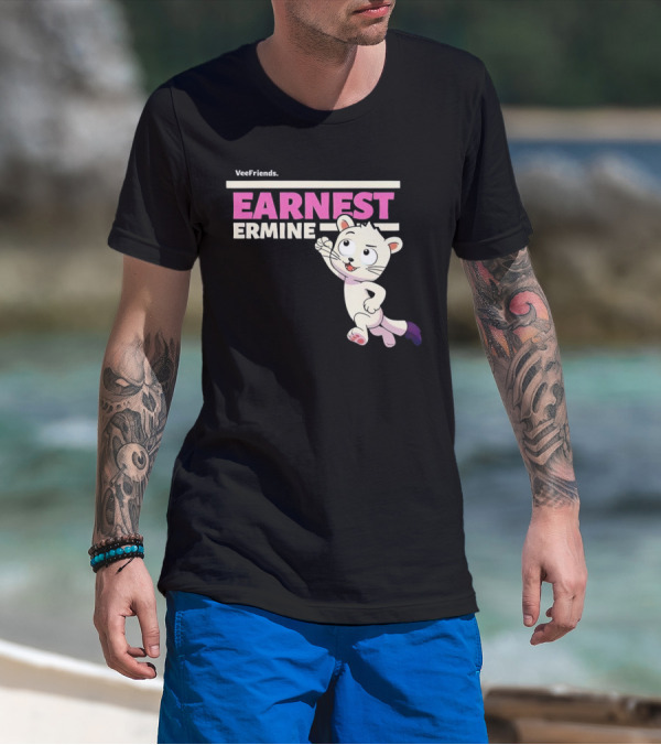 VeeFriends Earnest Ermine Character T-Shirt