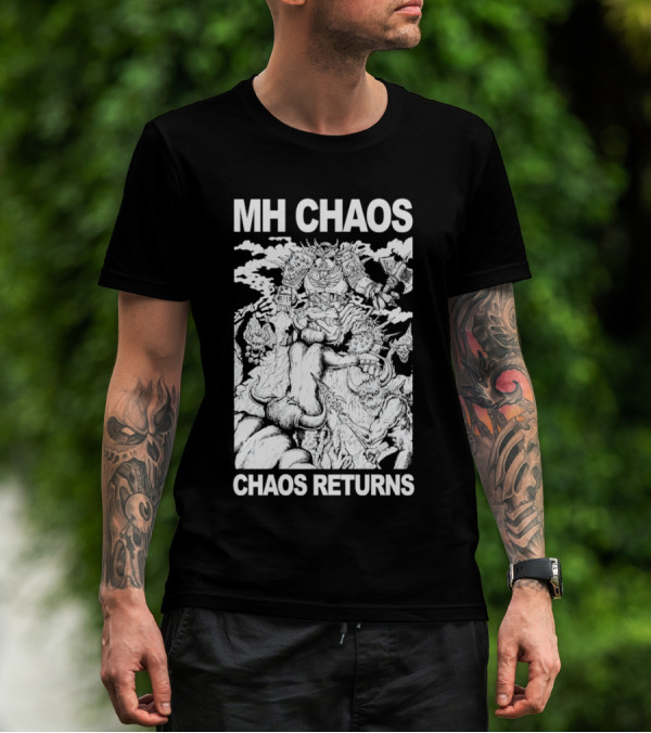 MH Chaos Chaos Returns Fantasy Illustrated Adventure T-Shirt