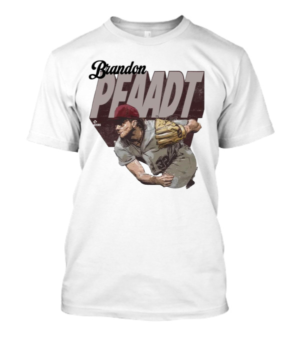 Brandon Pfaadt Arizona Diamondbacks Player Action Pitching T-Shirt