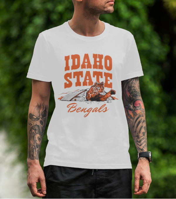 Idaho State Bengals Tiger T-Shirt