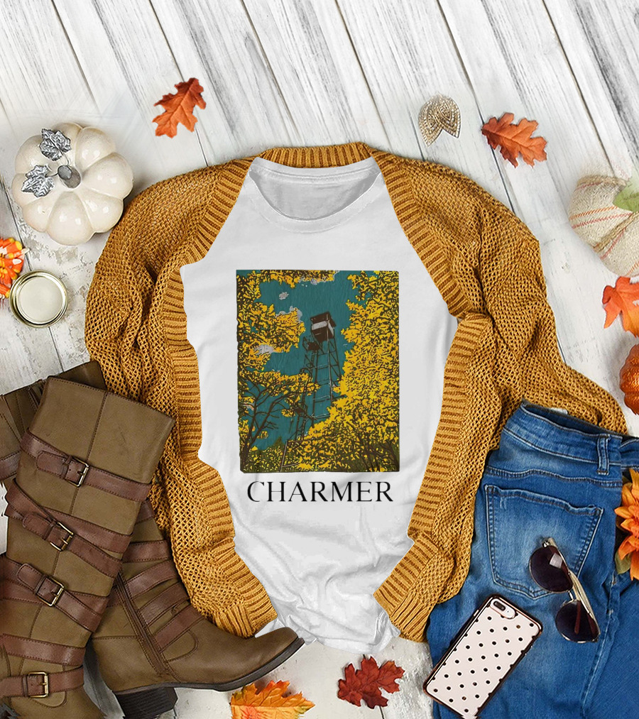 Charmer Fire Watch Tower Golden Foliage T-Shirt