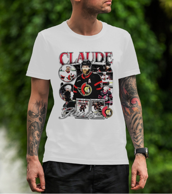 Claude Giroux Ottawa Senators Hockey Player Highlight Montage T-Shirt