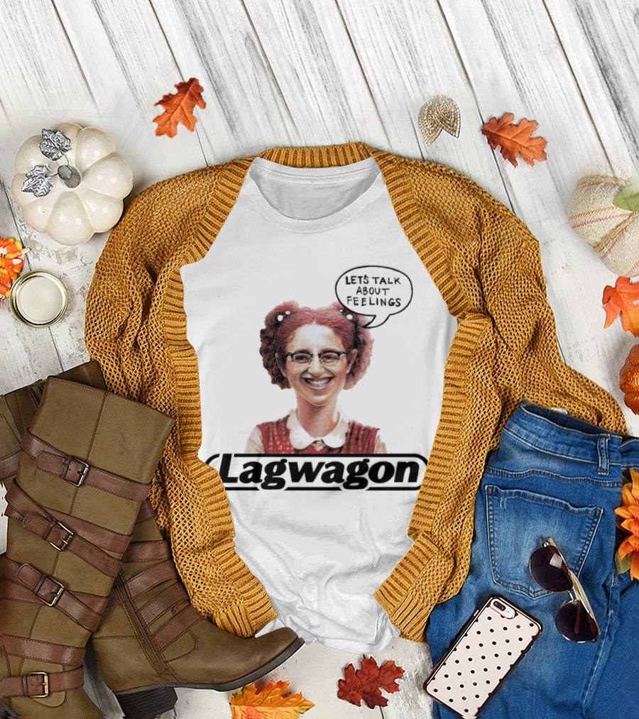 Lagwagon Let's Talk About Feelings Retro Character T-Shirt