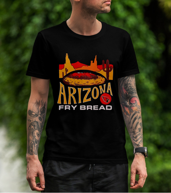 Arizona Fry Bread Arizona Cardinals NFL Desert Scene T-Shirt