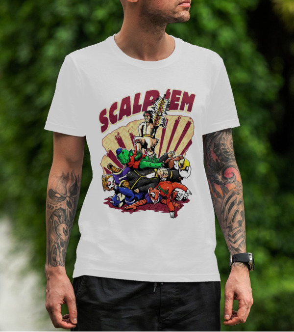 Scalp Em Florida State Seminoles Football Victory Over Rivals T-Shirt