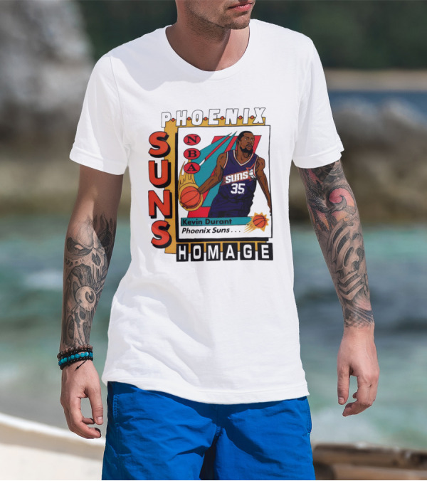 Kevin Durant Phoenix Suns NBA SkyBox Homage T-Shirt