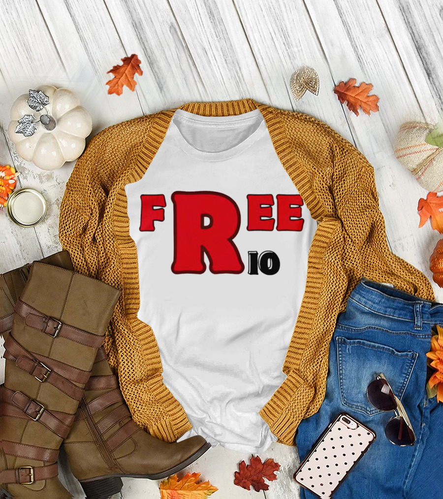 Peeta Mellark Free Rio Da Yung Rose Bold Red Letters T-Shirt