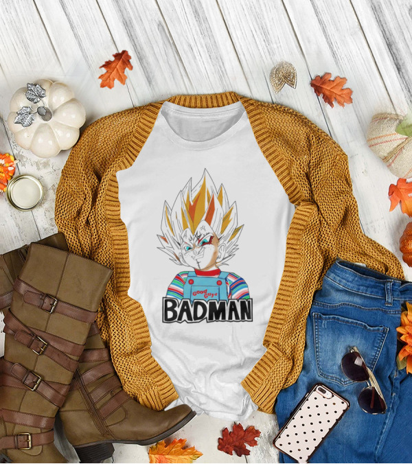 Badman Vegeta Chucky Good Guys Overalls T-Shirt