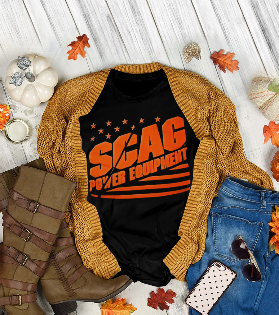 SCAG Power Equipment Flag T-Shirt