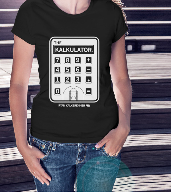 Ryan Kalkbrenner The Kalkulator Basketball Court Number 11 T-Shirt