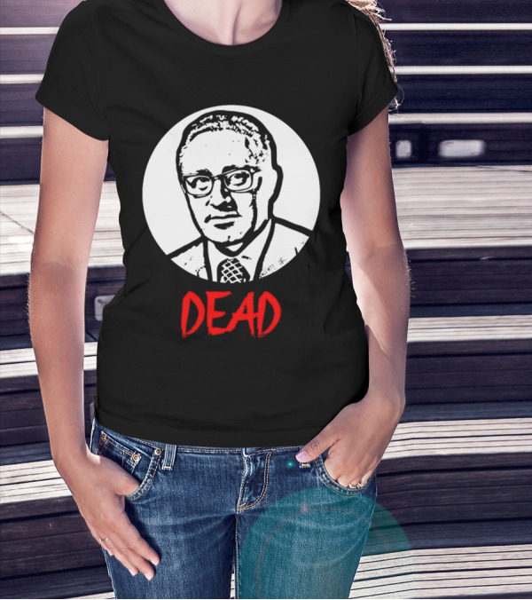 Henry Kissinger Dead Black And White T-Shirt