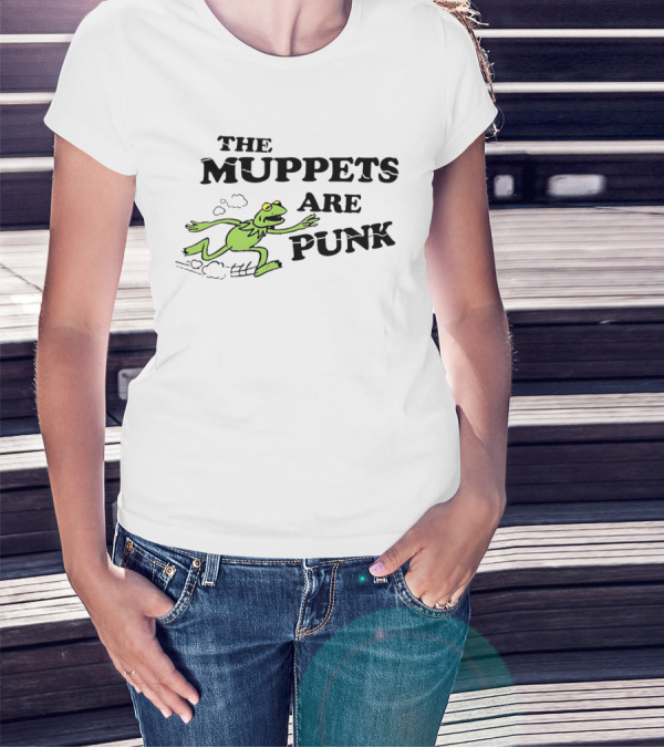 The Muppets Are Punk Kermit Running T-Shirt