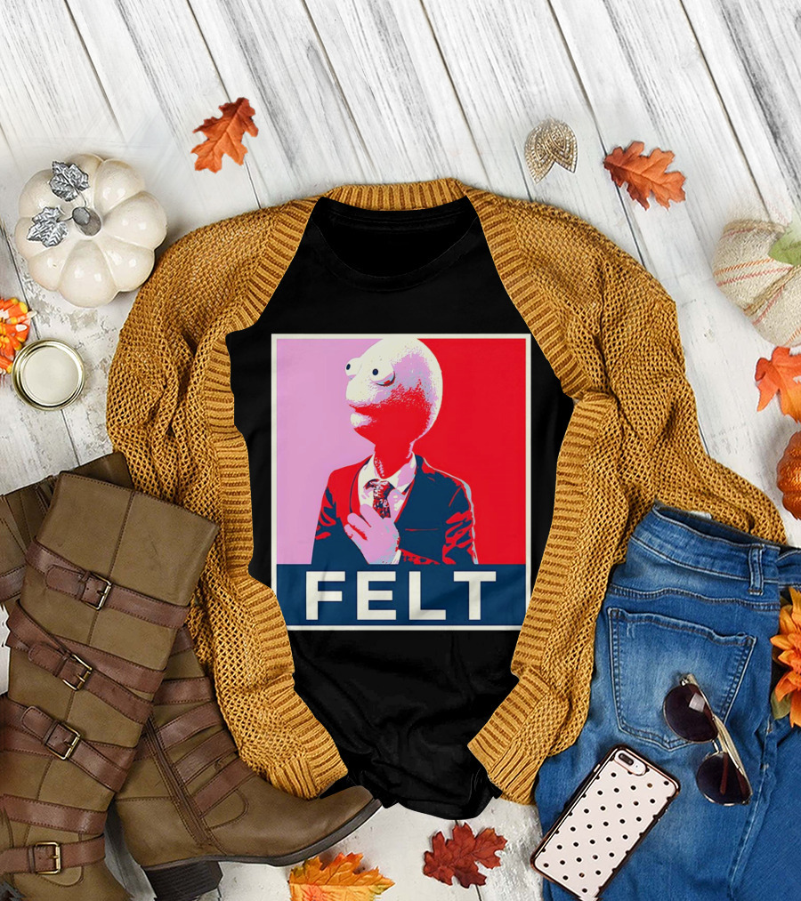 Randy Feltface Felt Black Merch FELT T-Shirt