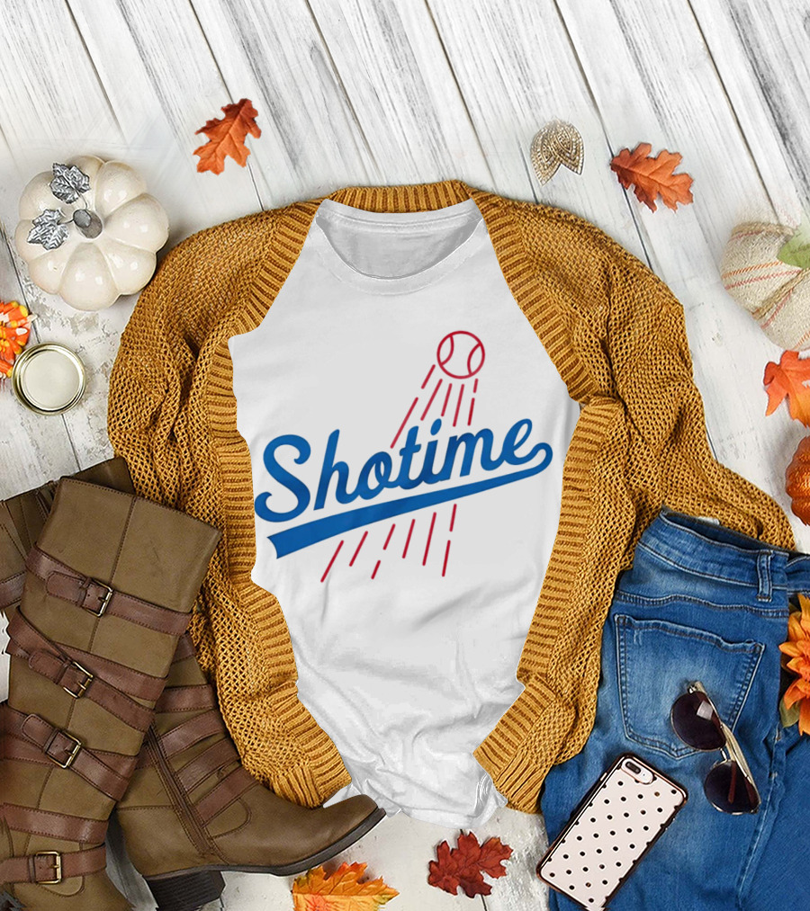 Shotime Baseball Dodgers Los Angeles T-Shirt