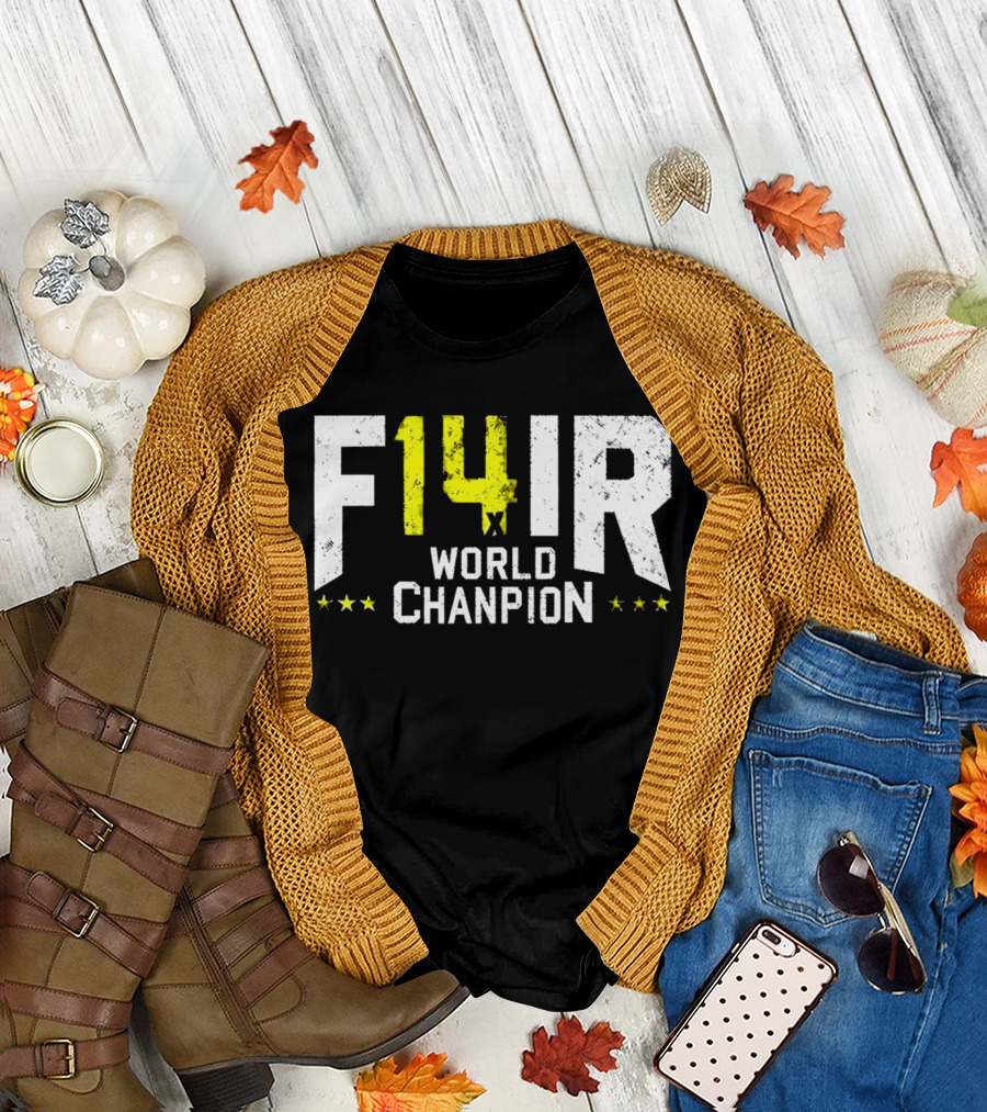 F14IR World Champion 14X Star T-Shirt