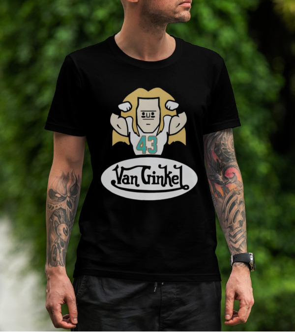 Van Ginkel 43 Cartoon Character With Muscles T-Shirt